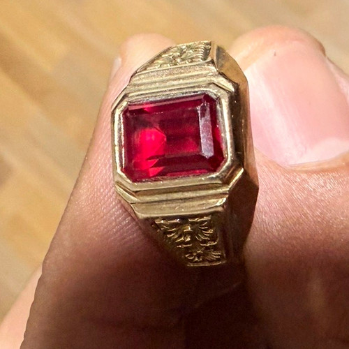 Herren siegelring gelbgold - herren,