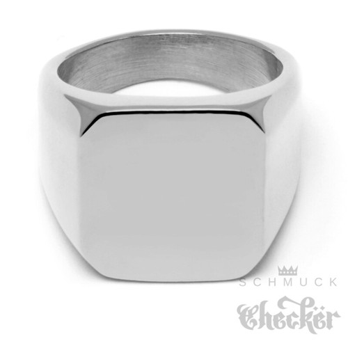 Herren ring mit gravur silber - ring,