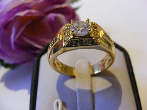 Starker herrenring gelbgold - herrenring,