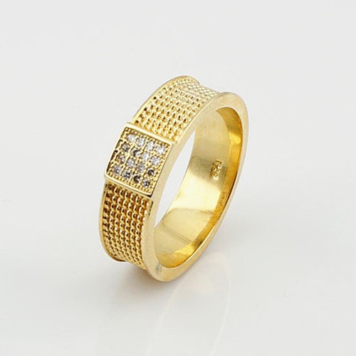 Herren damen ring zirkonia - herren,