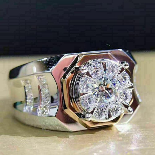 Karat rund diamant trauring - diamant,