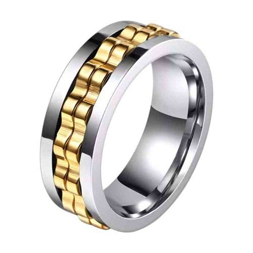 Herrenring edelstahl drehbar - herrenring,