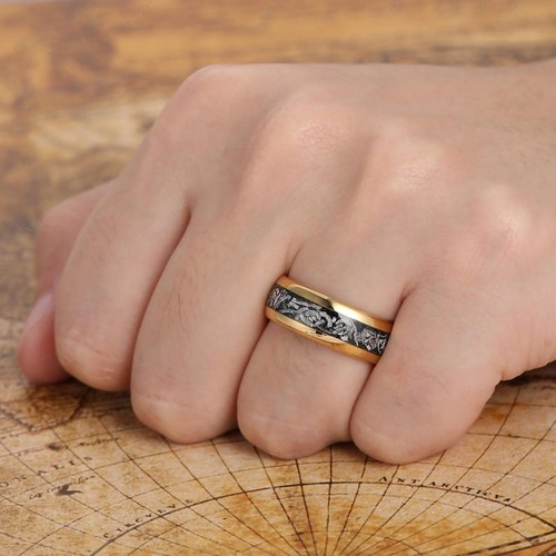 Edle herrenring goldringe mit - edle,