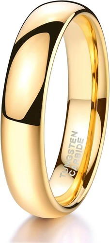 Gelbgold wolfram ring band - gelbgold,