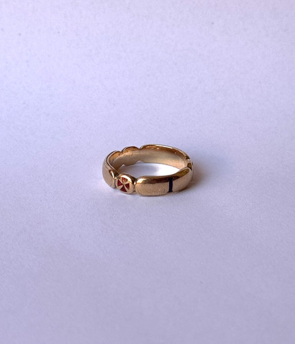 Vintage 585 gold herrenring - 585,