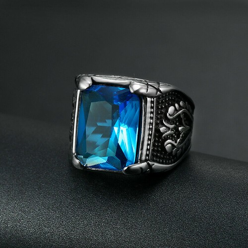 Totenkopf biker ring edelstahl - ring,