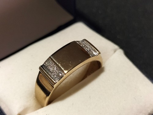 Neu ring herren - neu, gold