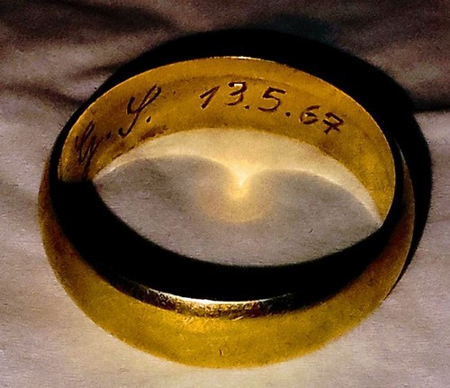 Gold ehering von - von, 1967