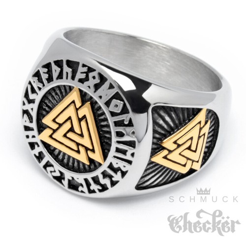 Massive wikinger ringe - massive, silber