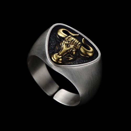 Herrenring stierkopf - 🐂,