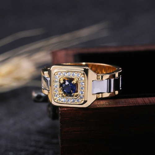 Siegelring gold silber - -,