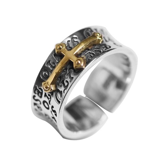 Herrenring kreuz - ✝️,