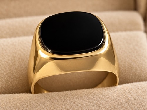 Vintage herrenring 333 gold - gs,
