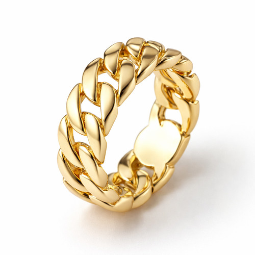 Breiter ring gold silber - breiter,