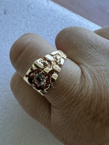Vintage herrenring gold - vintage, nugget