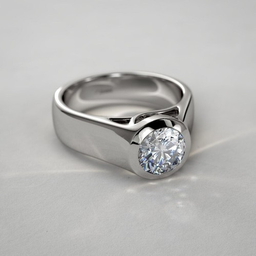 Rund diamant lünette - lünette, set