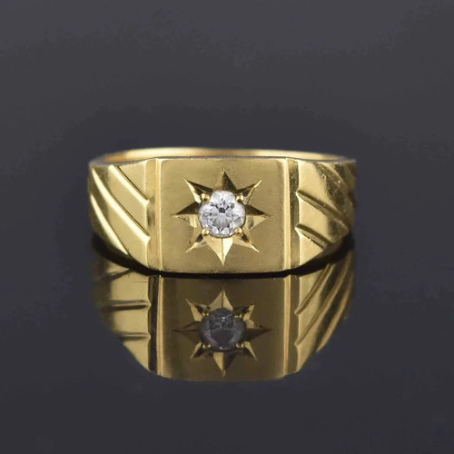 Schwerer nachlass 14k gelbgold - schwerer,