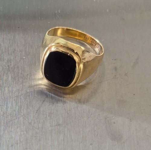 18k goldring herrenring 750er - 18k,