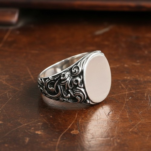 Siegelring herren silber - siegelring,