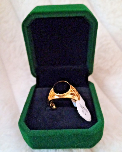 Herrenring ring vergoldet - herrenring, ,ring,