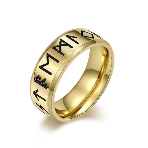 8mm edelstahl ring herren - edelstahl,